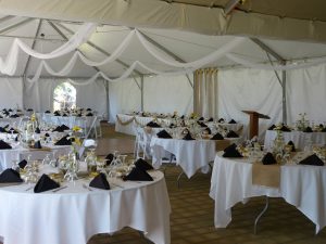 Crystal Ridge Golf Club Tent